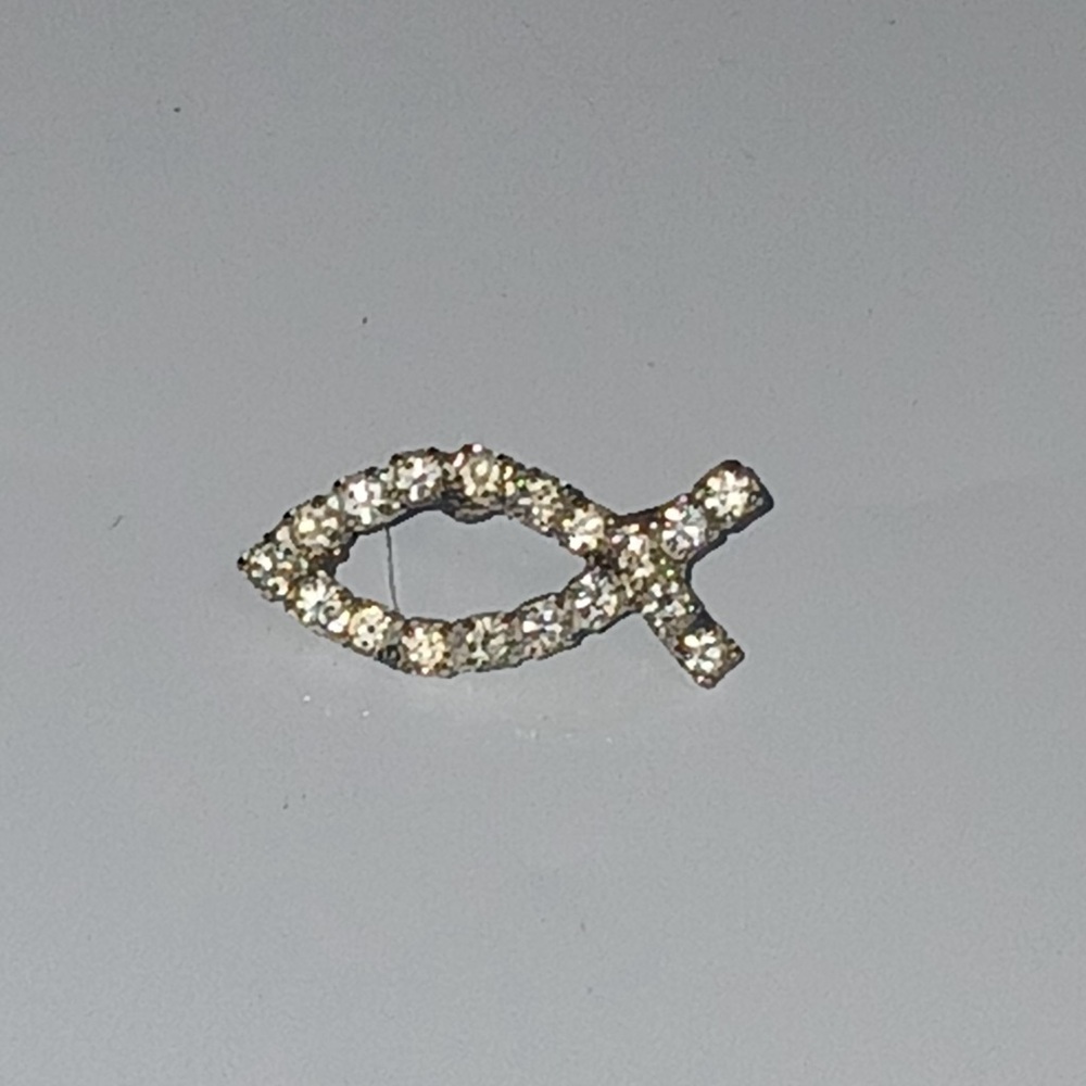 Sparkling Fish-Shaped Pet Accessory